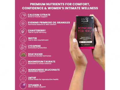 iMeMyself Romacare For Her Dietary Supplement Vegetarian Capsule