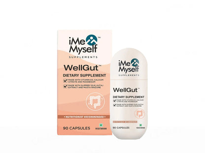 iMeMyself Well Gut Dietary Supplement Vegetarian Capsule