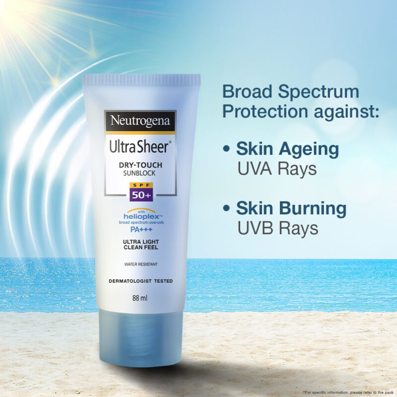 Neutrogena Ultra sheer dry-touch Sunblock SPF50+ (88ml) - Image 2