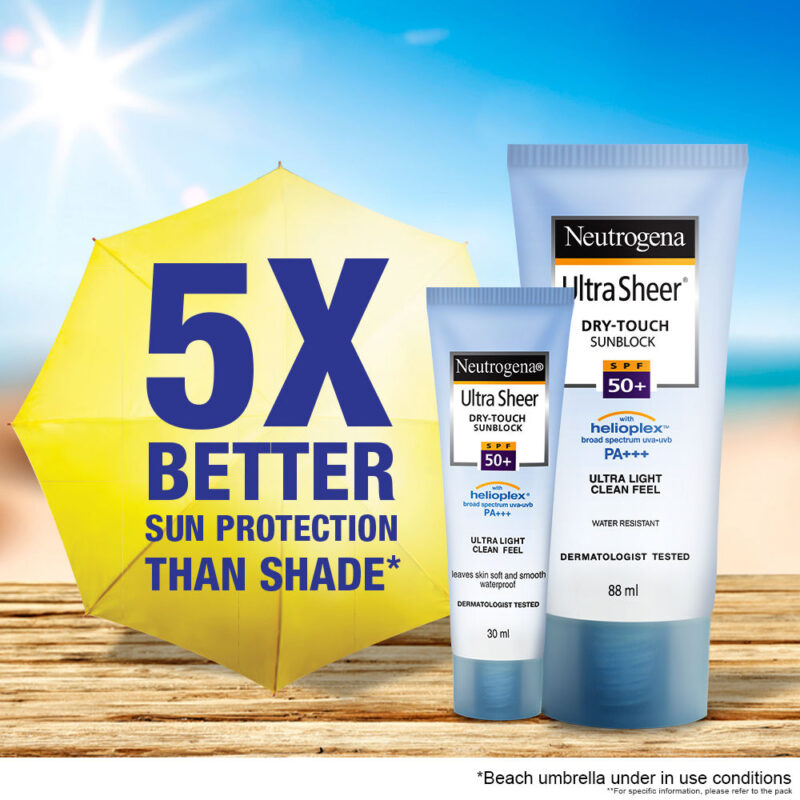 Neutrogena Ultra sheer dry-touch Sunblock SPF50+ (88ml) - Image 3