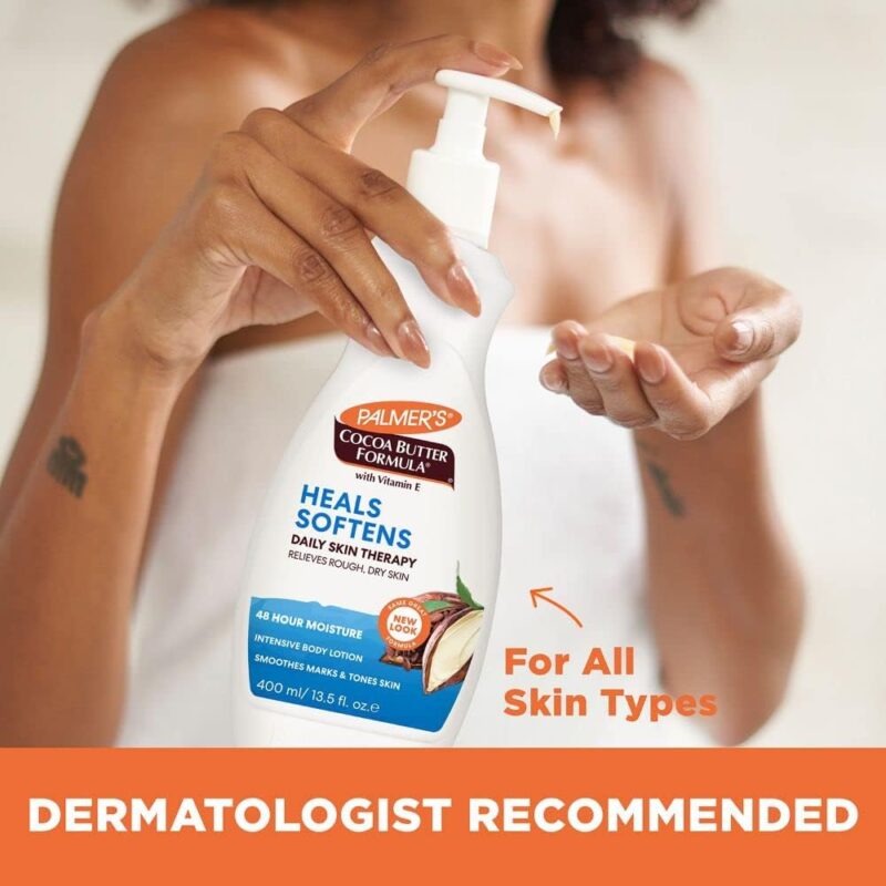 Palmer's, Cocoa Butter Formula with Vitamin E, Daily Skin Therapy - 400 ml - Image 3