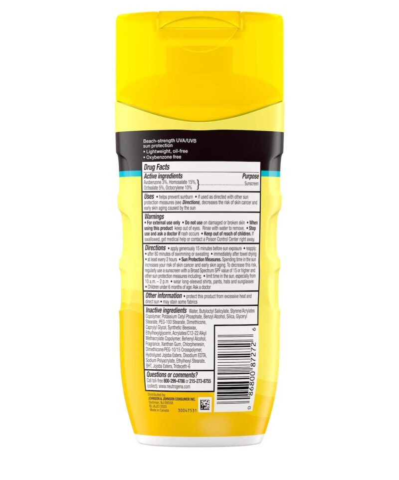 Neutrogena, Beach Defense Sunscreen Lotion SPF 70 - Image 4