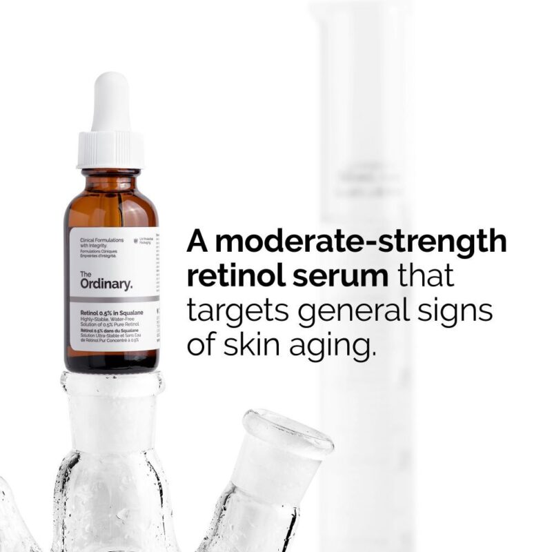 The Ordinary - Anti-aging Facial Serum - Retinol 0.5% in Squalane - 30 ml - Image 2