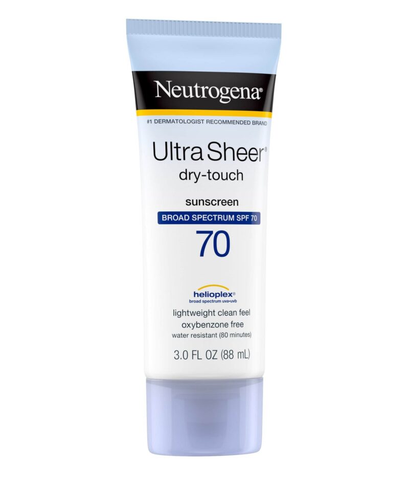 Neutrogena Ultra SheerÂ® Dry-Touch Oxybenzone-Free Sunscreen Lotion Broad Spectrum SPF 70