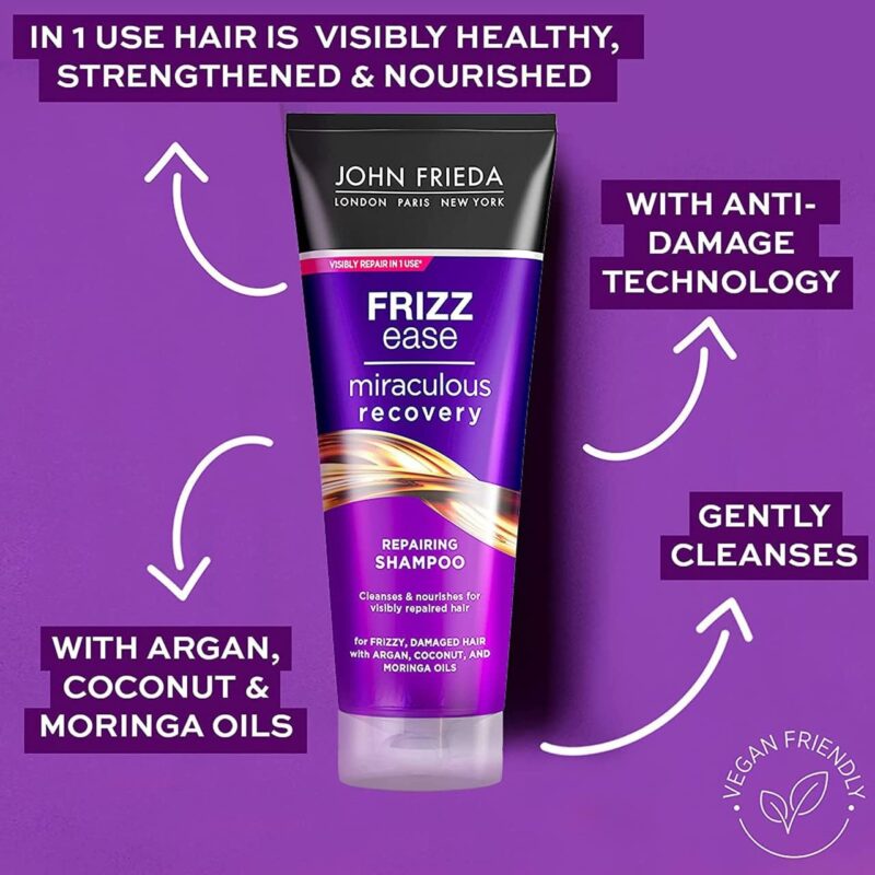 John Frieda Frizz Ease Miraculous Recovery Repairing Conditioner 250ml - Image 2