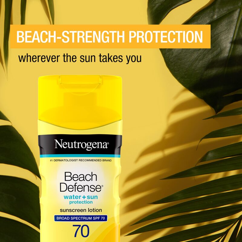 Neutrogena, Beach Defense Sunscreen Lotion SPF 70 - Image 2