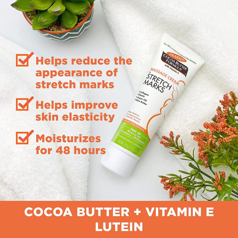 Palmer's Cocoa Butter Formula Massage Cream for Stretch Marks | Cream Concentrate - 125g - Image 3