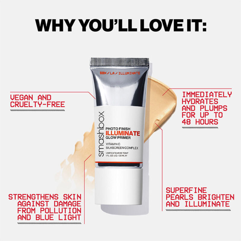 Smashbox Photo Finish Primer - Illuminate Glow Primer - 30ml - Image 5