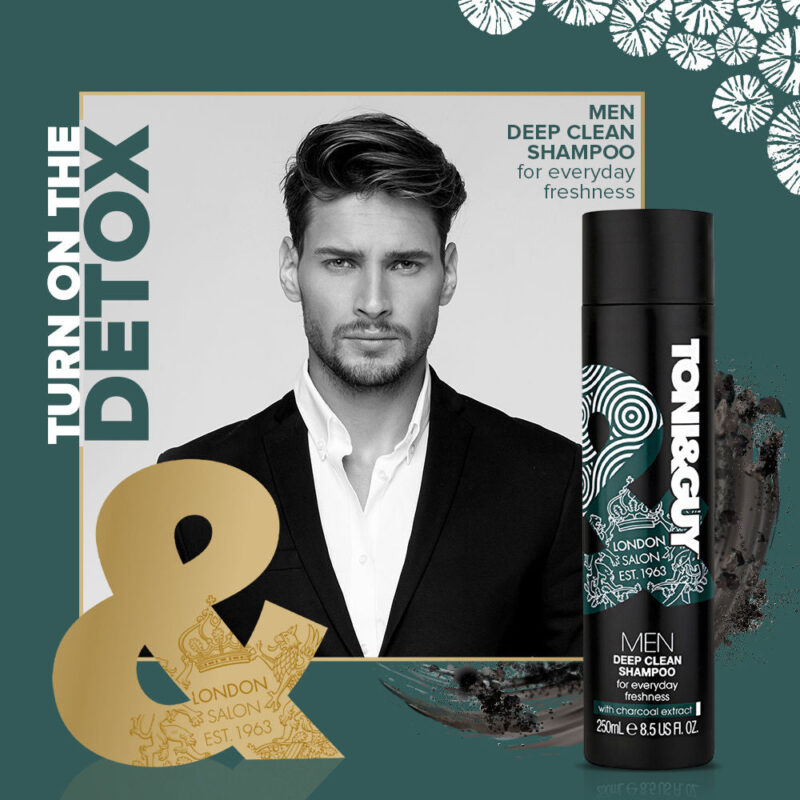Toni & Guy Men Deep Clean Shampoo - 250 ml - Image 2