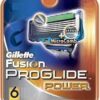 Gillette Fusion Proglide power 6 cartridgts