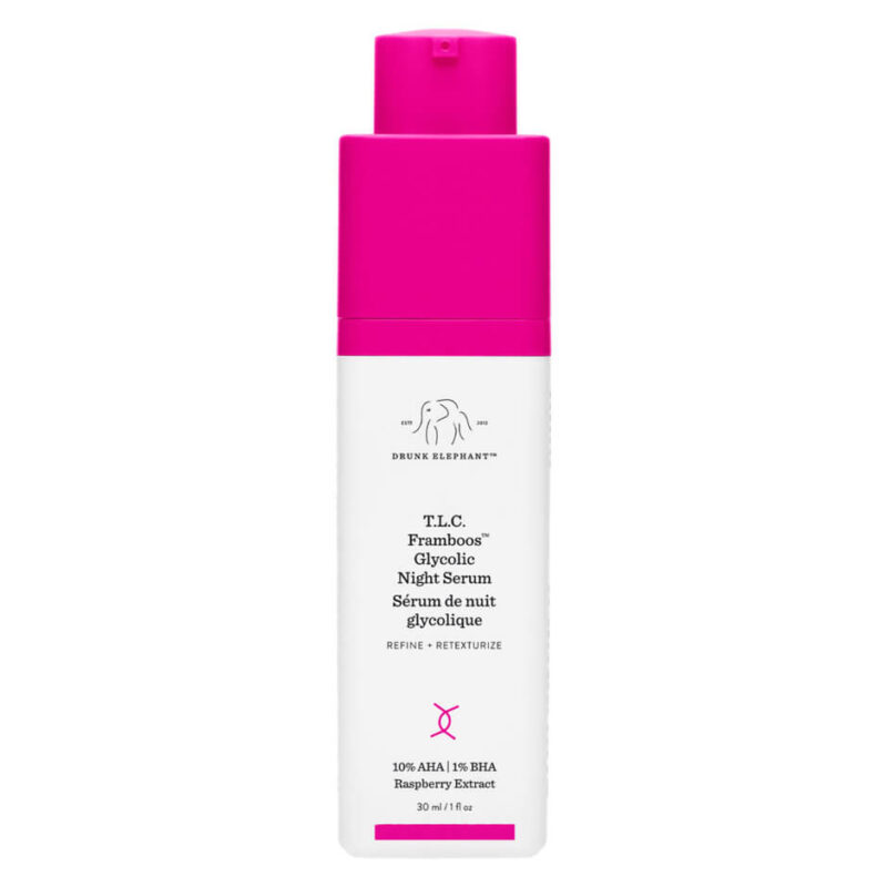 Drunk+Elephant TLC Framboos Glycolic Night Serum 30ml - Image 2
