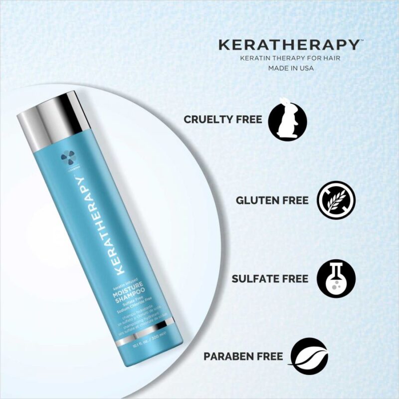 Keratherapy Keratin Infused Moisture Shampoo (300ML) - Image 2