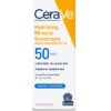 CeraVe Hydrating Mineral Sunscreen SPF 50 Face Lotion - 75ML
