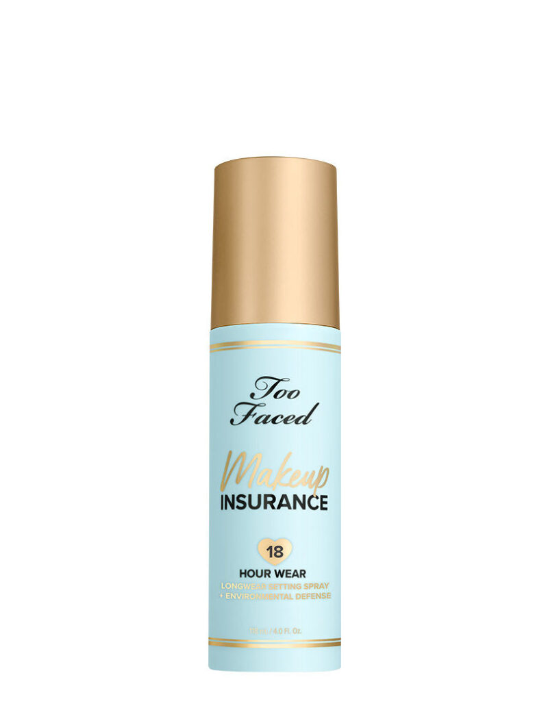 Too Faced Makeup Insurance Longwear Setting Spray + Environmental Defense 18 Hour Wear - 118g