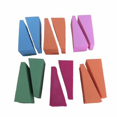 Sedell Paris Triangle Shape Sponge Pack of 12