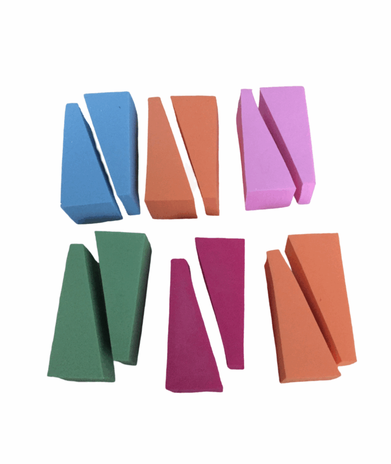 MEGAGA USA Triangle Shape Sponge Pack of 12 - Image 4