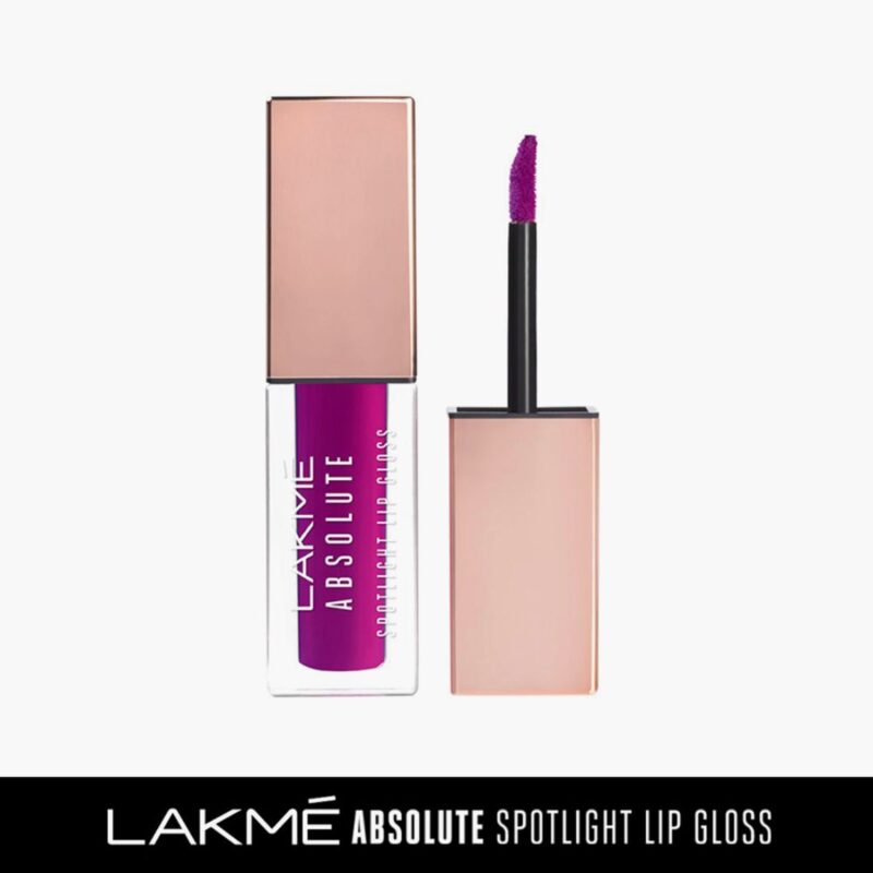 Lakme Absolute Spotlight Lip Gloss Plum Magic - 4 ml - Image 2