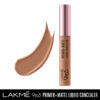 Lakme 9to5 Primer+Matte Liquid Concealer 34 Almond, 5.4 ml