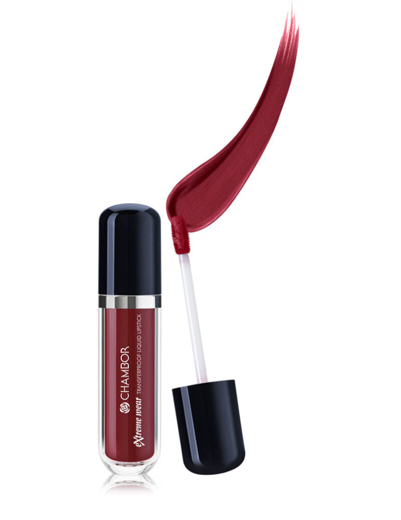 Chambor Extreme Wear Transferproof Liquid Lipstick - Oak #438 - Image 2