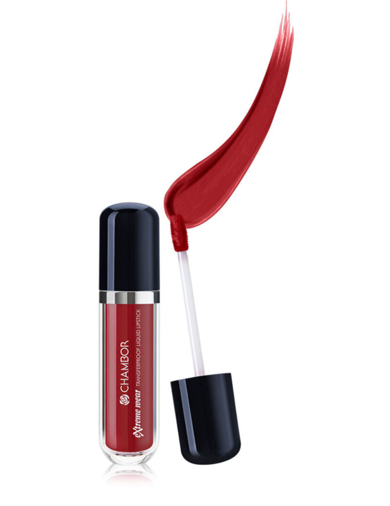 Chambor Extreme Wear Transferproof Liquid Lipstick - Muscade #487 - Image 2