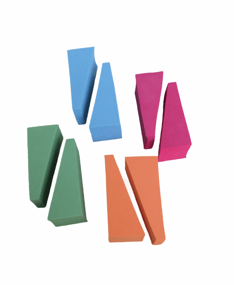 MEGAGA USA Triangle Shape Sponge Pack of 12 - Image 2