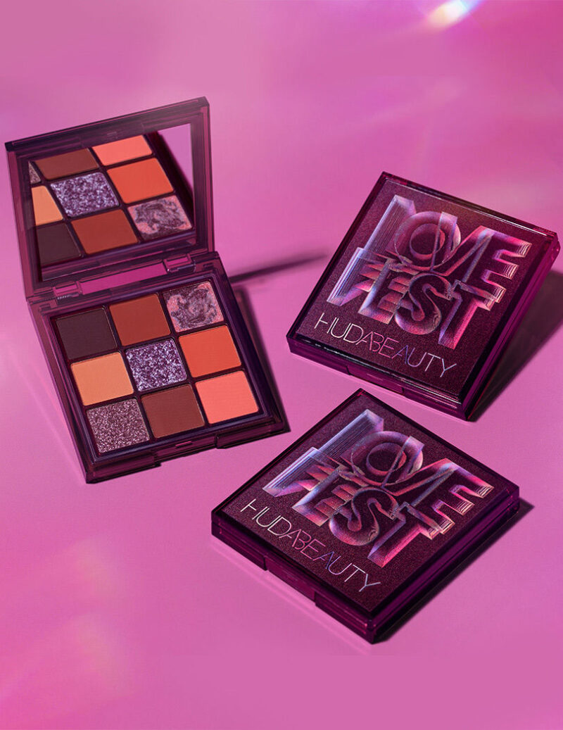 Huda Beauty Lovefest Obsessions Mini Eyeshadow Palette - 7.02gm - Image 5