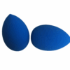 MEGAGA USA NOTCH Egg Shape Makeup Puff Sponge Blender for Perfect Makeup Blending Color Blue