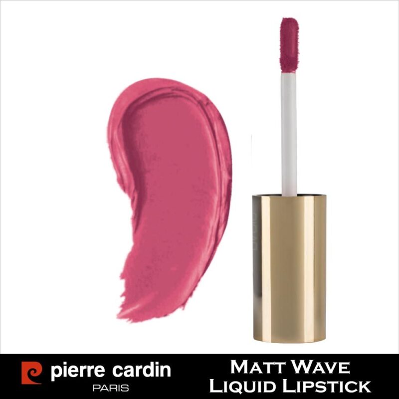Pierre Cardin Paris - Matt Wave Liquid Lipstick Ultra Long Lasting 835-Rosy Brown - 5ml - Image 2
