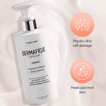 DERMAFIQUE Intensive Restore Body Serum 300ml