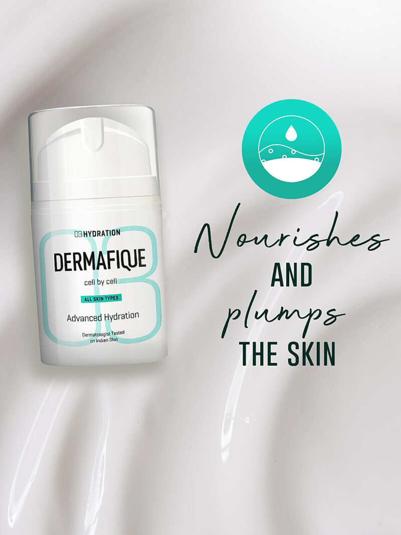 DERMAFIQUE Advanced Hydration Face Day Cream 50g - Image 2