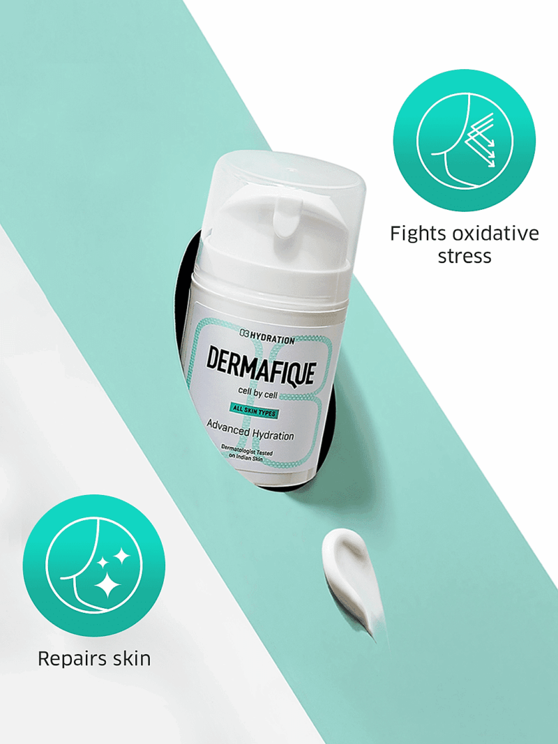 DERMAFIQUE Advanced Hydration Face Day Cream 50g - Image 3