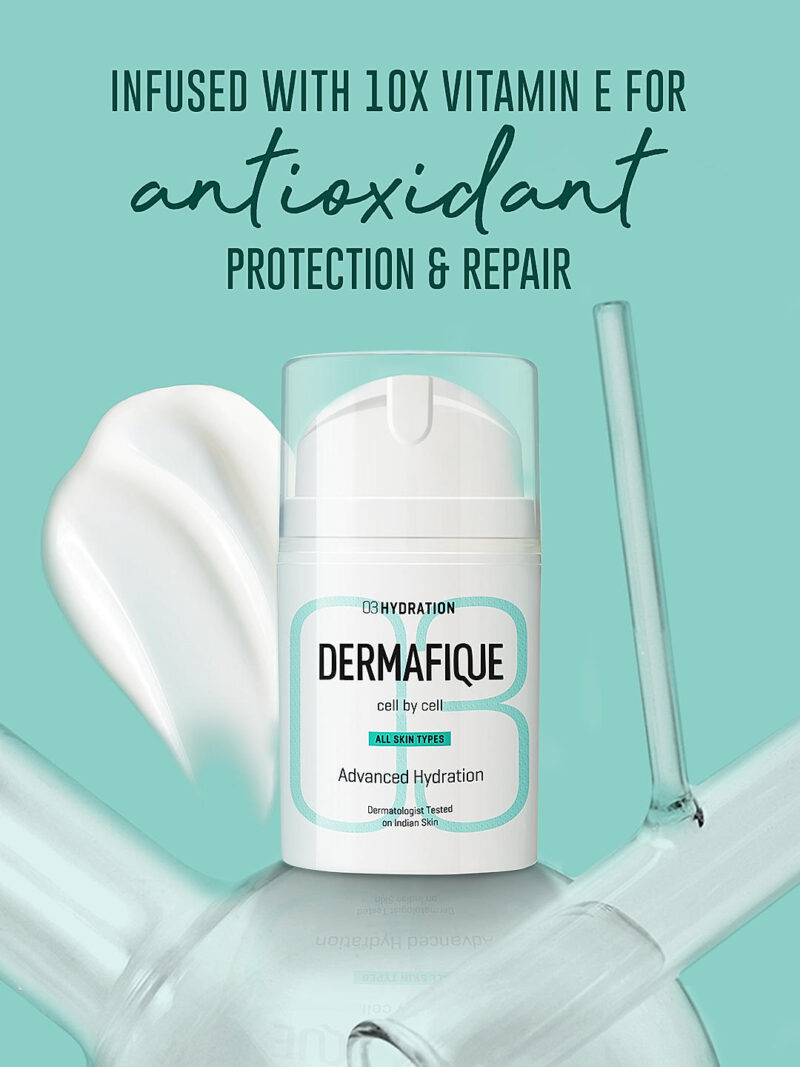 DERMAFIQUE Advanced Hydration Face Day Cream 50g - Image 4