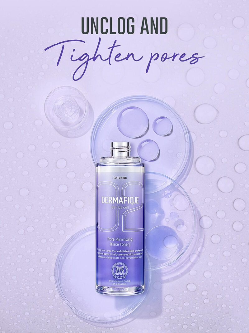 DERMAFIQUE Pore Minimizing Face Toner 150ml - Image 2