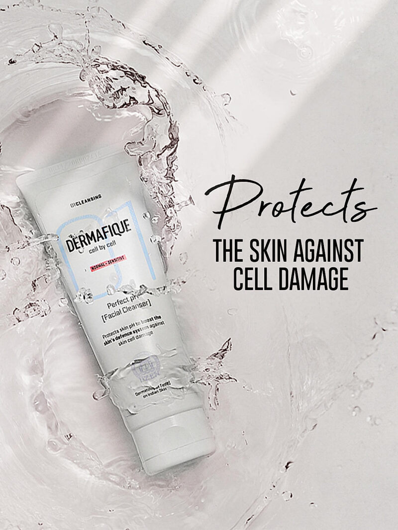 DERMAFIQUE Perfect Ph Facial Cleanser 100ml - Image 3