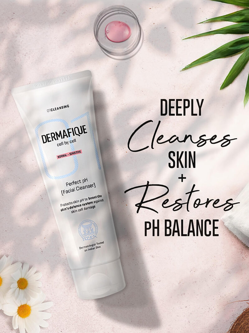 DERMAFIQUE Perfect Ph Facial Cleanser 100ml - Image 4