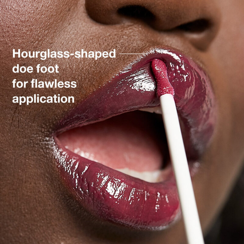 Clinique  Ladies Pop Plush Creamy Lip Gloss 0.11 oz # 01 Black Honey Pop - Image 3
