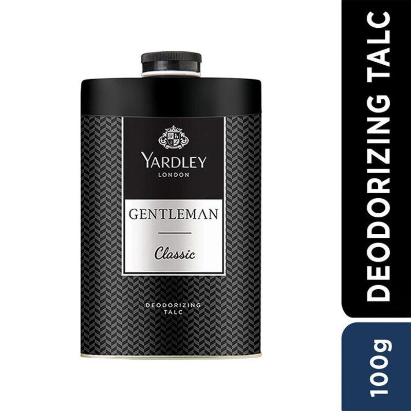 Yardley London Gentleman Deodorizing Talc - Classic, For Men - 100 g - Image 2