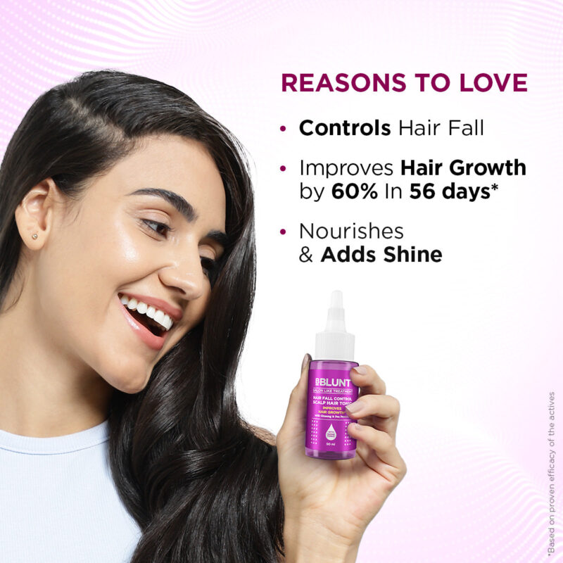 BBLUNT Hair Fall Control Scalp Hair Tonic - 50 ml - Image 4