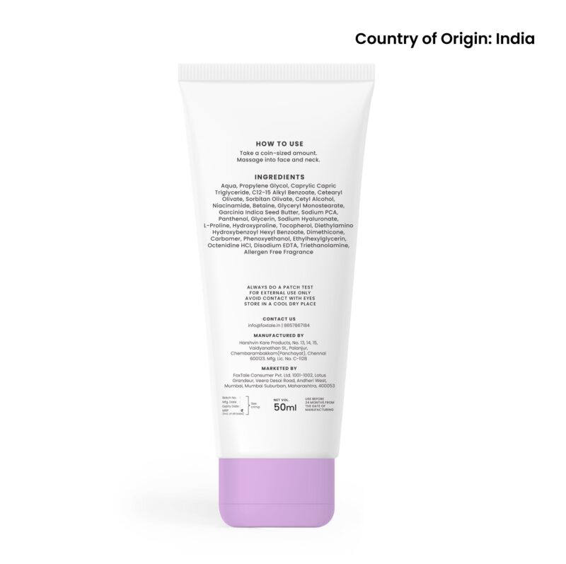 Foxtale EssntialDailyMoistForFace-50ml - Image 2