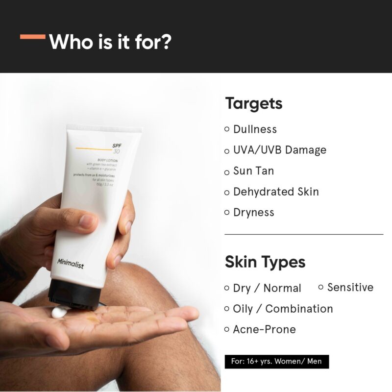 Minimalist SPF 30 Body Lotion - Image 2