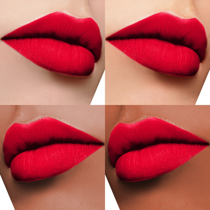 Lakme 9TO5 Primer + Matte Lip Color MR1 Red Letter, 3.6 g - Image 2