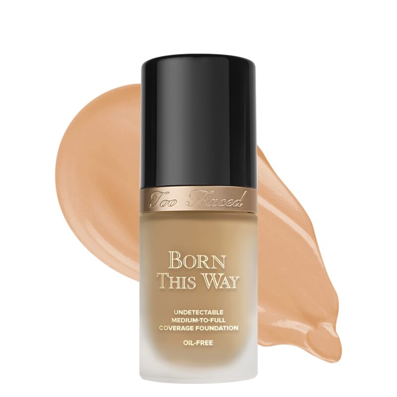 Too Faced Born This Way Flawless Coverage Natural Finish Foundation (Light Beige)- 30 mL - Image 2