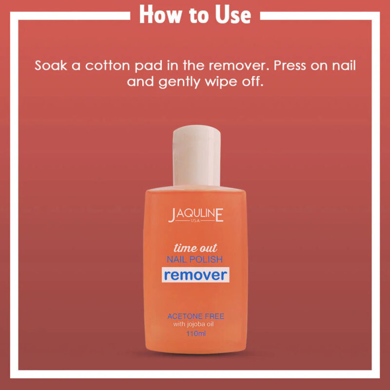 Time Out Nail Polish Remover 110ml - Image 3