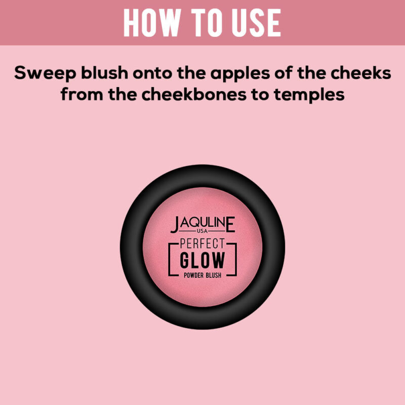 Jaquline USA Perfect Glow Blush: Call Me Blush 02 - Image 5