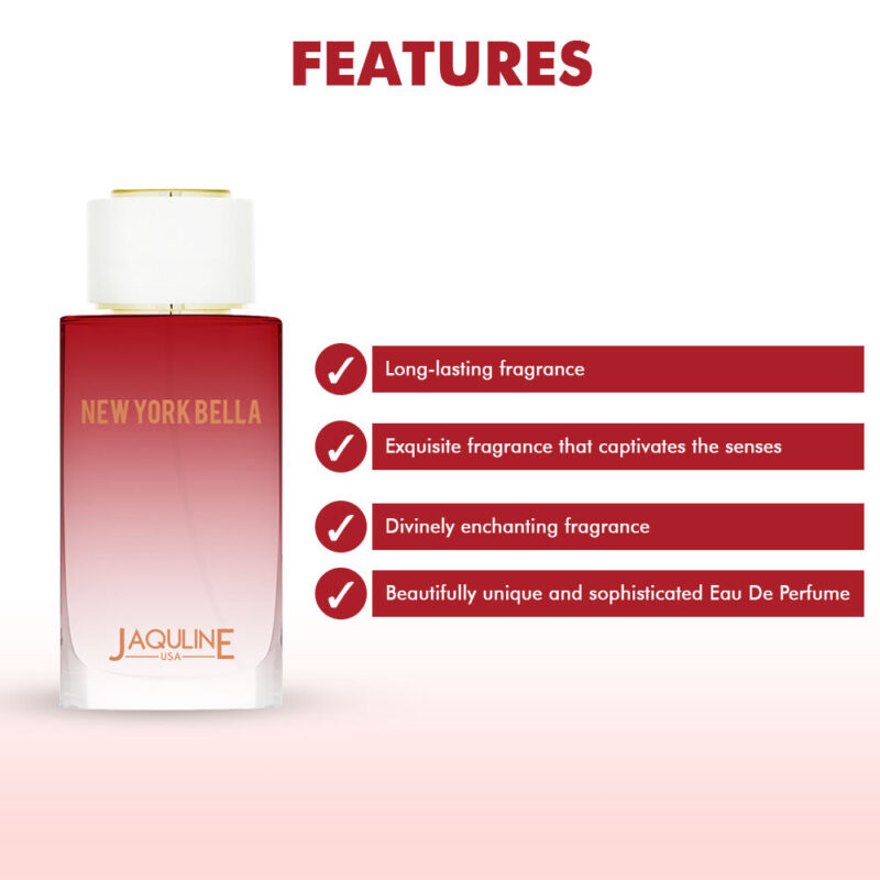 Jaquline USA New York Bella EDP 100ml - Image 5