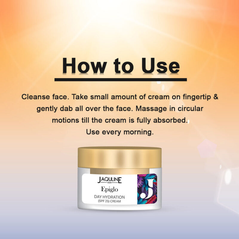 Epiglo Day Hydration SPF25 Cream 50g - Image 4