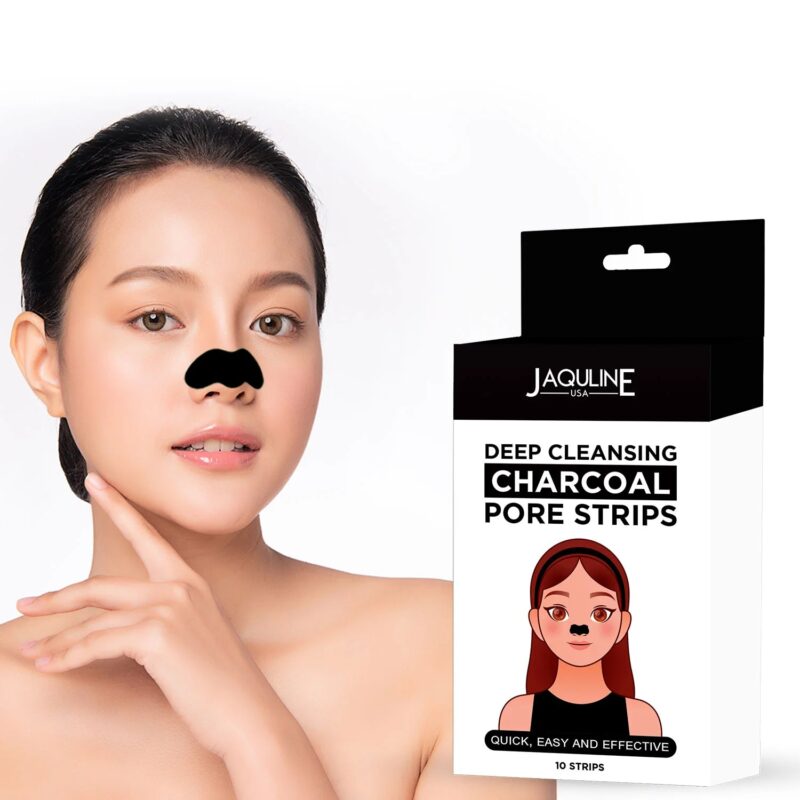 Jaquline USA Deep Cleansing Charcoal Pore Strips - Image 5