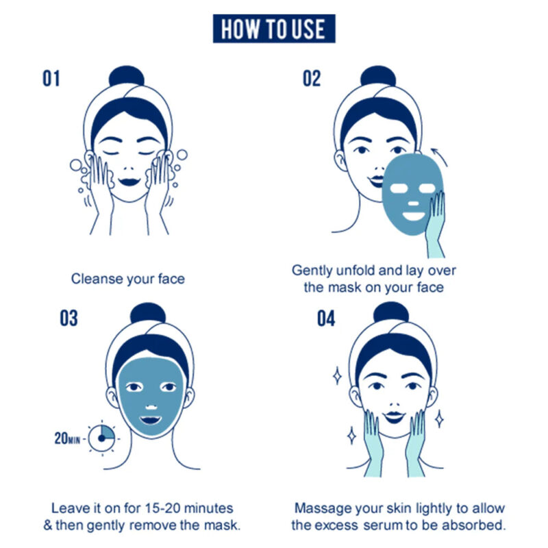 Jaquline USA Vitamin E Sheet Mask - Image 5