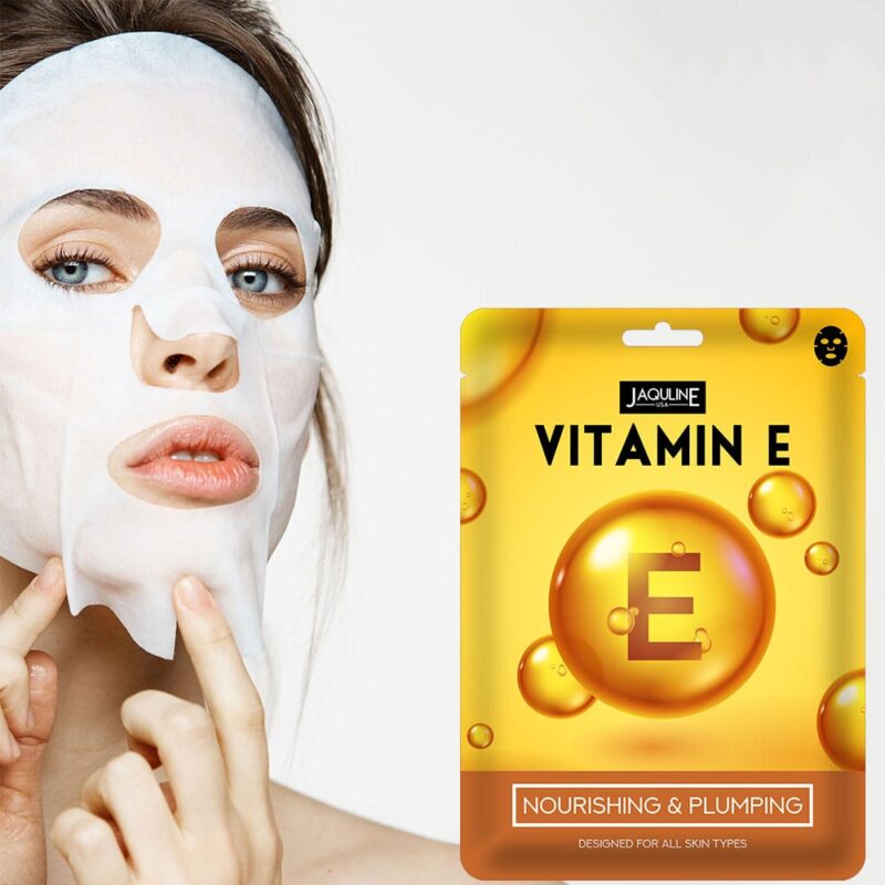 Jaquline USA Vitamin E Sheet Mask - Image 2