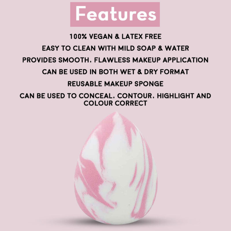 Jaquline USA Single Blender Pink Marble - Image 4